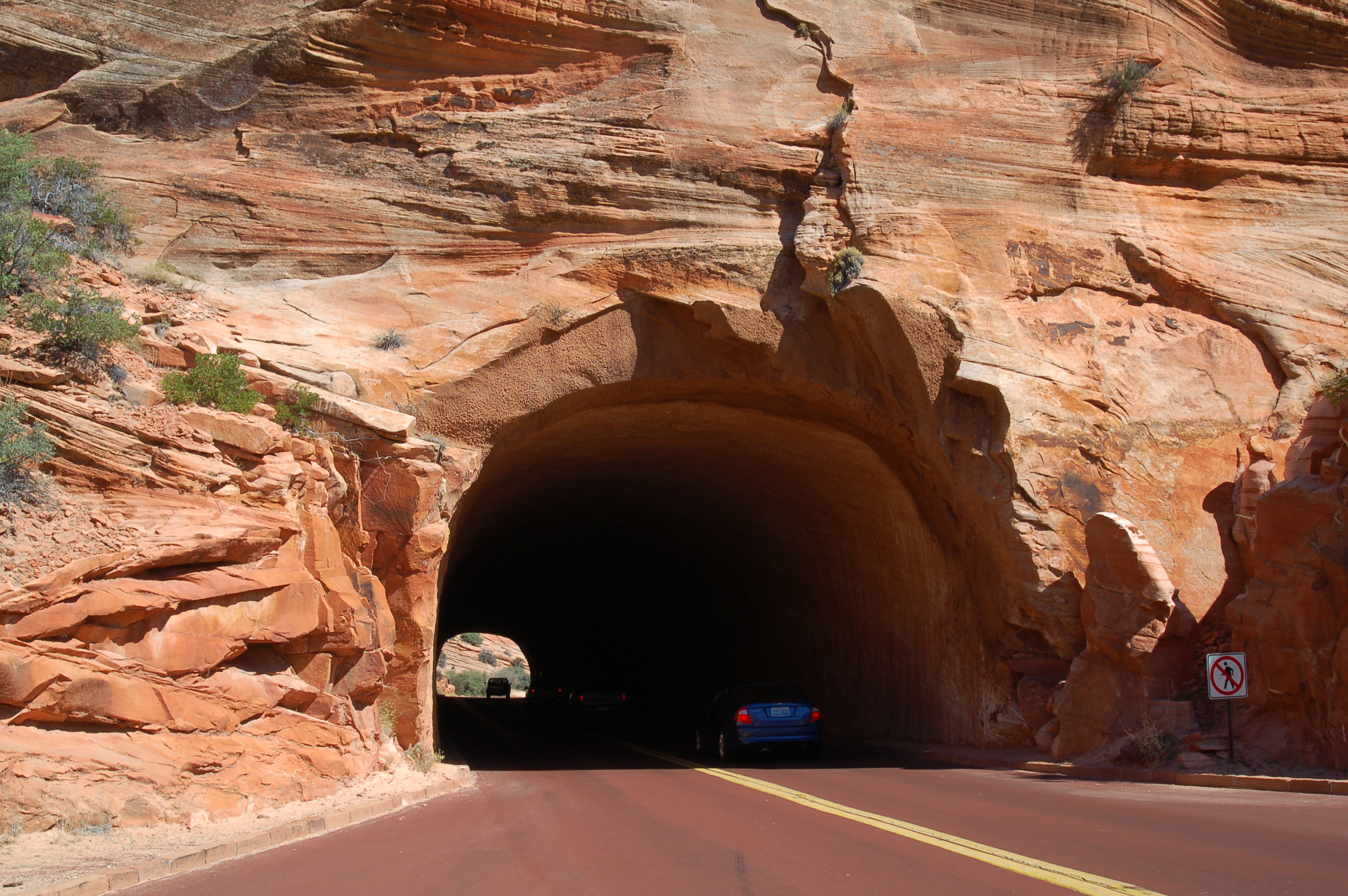Tunnel at Zion NP